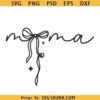 Mama Coquette Bow svg, Mama Bow svg, Mother's Day svg, Boy Mom svg, Girl Mom svg