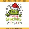 Merry Grinchmas SVG for Cricut, Grinch Face SVG, Grinchmas Gift