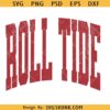 Roll Tide Crimson red Distressed PNG , Vintage Collegiate Varsity Style, Alabama Football Game Day SVG