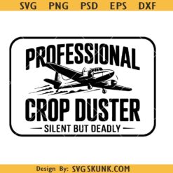 Professional Crop Duster SVG, Airplane Design svg, Adult SVG