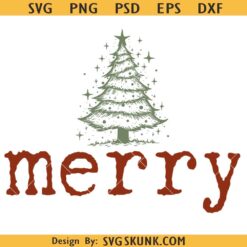 Christmas Tree Svg, Christian Christmas, Jesus Svg, Merry Christmas Svg, Faith Svg, Christmas Svg