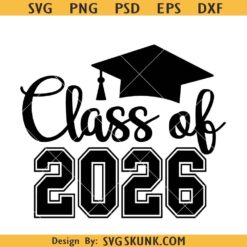 Class of 2026 svg,cheerleader senior SVG PNG, Senior 2026 svg, Graduation 2026 svg,Senior class of 2026 SVG PNG