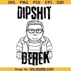 Dipshit Derek SVG PNG, Stranger Things s5 svg