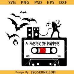 Eddie Munson Stranger things Cassette SVG, Stranger Things PNG SVG, Welcome To The Upside Down Svg