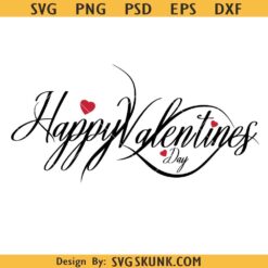 Happy Valentines Day SVG, Valentine SVG, Love SVG
