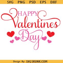 Happy Valentine's Day SVG, Happy Valentine's svg,Love Svg, Lover Day Svg
