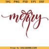 Merry Christmas Bow Png, Christmas Coquette Bow Svg, Christmas Shirt Svg,Winter Svg