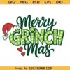 Merry Grinchmas SVG, Christmas Mean Guy svg png, Christmas svg