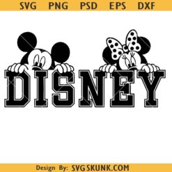 Mouse Peeking Svg Png,Disney Mickey svg, Customize Family Trip 2023 SVG, Mouse SVG, Customize Gift Svg