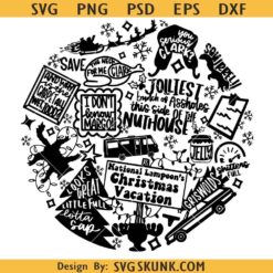 National Lampoon's Christmas Story Theme SVG, Christmas Vacation Svg, Xmas Svg