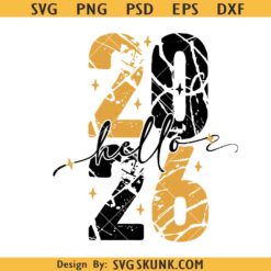 New Years 2026 SVG, New Years Eve SVG