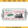 Polar Express Ticket Svg Png, Train Svg, Holiday Svg, Christmas Svg, All Abroad Train Ride Svg, Believe Svg