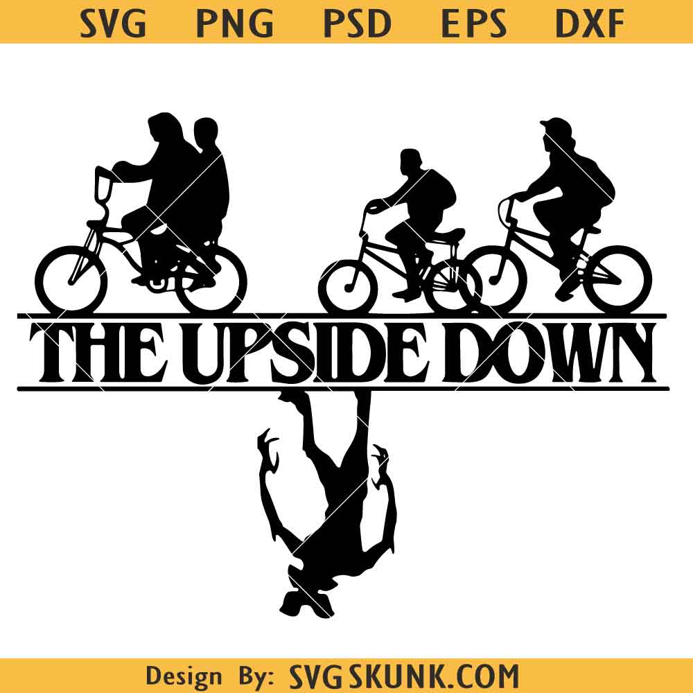 The Upside Down SVG The Upside Down SVG, Friends SVG, Demogorgon SVG, Friends Dont Lie svg