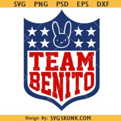 Bad Bunny Football SVG, Benito Bowl Bad Bunny Superbowl Halftimeshow 2026 Design svg