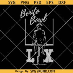 Benito Bowl SVG PNG, Bad Bunny Super Bowl PNG SVG