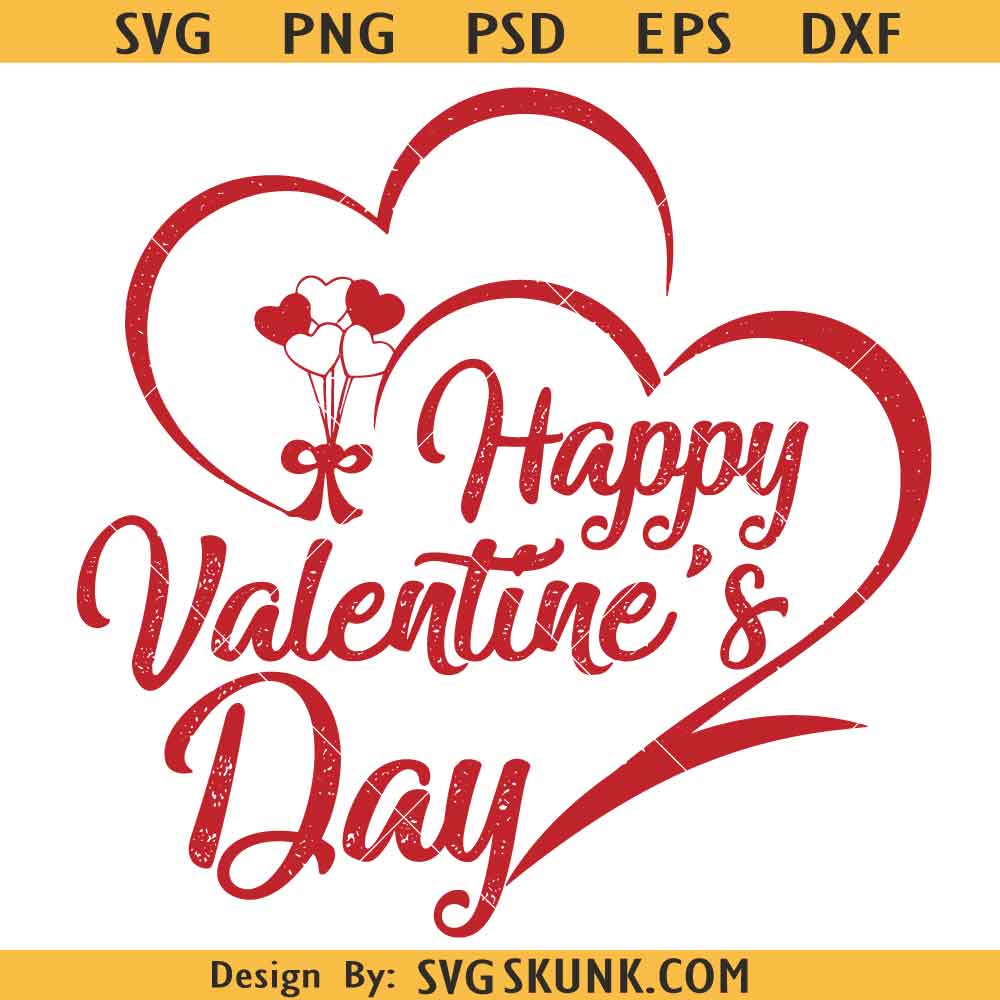 Happy Valentines svg Happy Valentine's Day SVG, Happy Valentine's svg, Cute Valentines svg