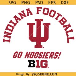 iu football svg, Indiana Hoosiers SVG, Indiana Football Helmet SVG