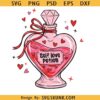 Self Love Potion Valentine PNG SVG, Love Potion Valentine PNG SVG, Preppy Valentine's Day SVG