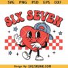 Six seven Boy Valentine SVG, Six seven Valentine SVG, Valentine 6 7 meme svg png