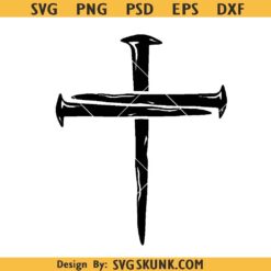 Three Nail Cross SVG, Nail Cross Svg, Three Nails Cross Svg png, Jesus Svg