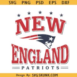 New England Patriots SVG PNG, Patriots mascot svg, School team spirit svg, Retro Football Game Day SVG