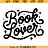 Book Lover SVG PNG, bookish svg png
