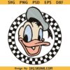 Daisy duck retro checkered SVG, Daisy duck checkered SVG, Disney friends svg png