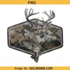 Deer Duck Fishing Retro Camo PNG, Camo Hunting Sublimation, Patch Design Digital Download