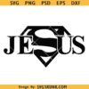 Jesus Superhero SVG PNG, Jesus Superhero logo png svg, Jesus superhero svg png