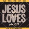 Vintage Jesus loves me and you SVG PNG, Retro Faith Quote Design, Religious SVG