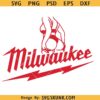 Milwaukee Girl svg png, Milwaukee logo vector, MWK girl svg