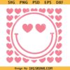 Retro Smiley Face Valentine SVG, Retro Smiley Face svg, Valentine retro groovy svg png