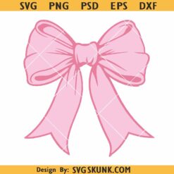 Ribbon bow SVG, Ribbon Coquette Bow Svg png, bow svg