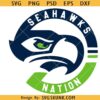 Seahawks Nation Logo SVG, Seahawks Nation Svg, Seattle Football Hawk Png Svg