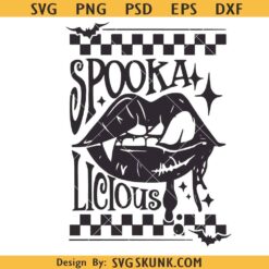 Spookalicious SVG PNG, Halloween svg, Dark Humor svg, Some Horrors in this House svg