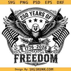America 250th Anniversary svg, 250th Anniversary American Flag Eagle SVG, Patriotic Eagle Svg, 4th of July svg