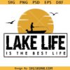 Lake Life is the Best Life Svg, Lake vibes Svg, Summer SVG, Vacation lake Svg, Camping Svg