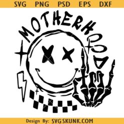 Mother Hood Svg, Trendy Mama Svg, Mom Life Svg