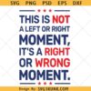 This is a right or wrong moment anti Trump SVG PNG, Pro-Democracy SVG PNG