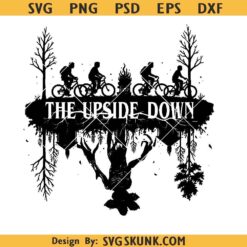 Welcome to the Upside Down SVG PNG, Retro 80s Horror TV Show Design, Hawkins 1983 Digital Download