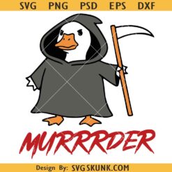 murder goose svg, Silly Goose SVG, Alan Cumming Murrrder SVG