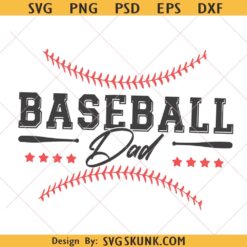 Baseball Dad SVG PNG, Baseball Fan Svg, Game Day svg, Baseball svg