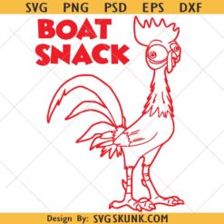 Boat Snack svg, Hei Hei Boat Snack svg, Hei Hei SVG