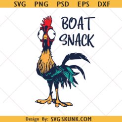 Boat Snack svg, Polka Dots Boat SZN Lake svg, Boat Snack Hei Hei Svg