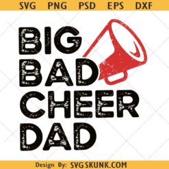 Cheer Dad Svg, Dad Life Svg, Cheerleader Dad Svg, Cheer Life Svg, Sports Svg, Cheer Season Svg