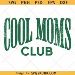 Cool Moms Club Graphic – Typography Mama Super Woman Graphic Transparent PNG Digital Download Shirt Design