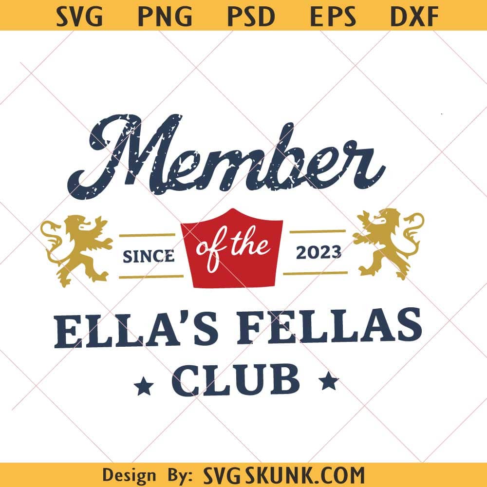 Ellas Fellas Club SVG PNG Ellas Fellas Club PNG