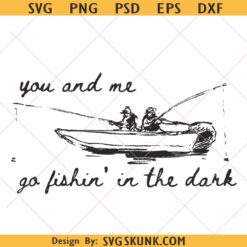Fishing In The Dark PNG, Western Shirt Design, Retro Fisherman Graphic