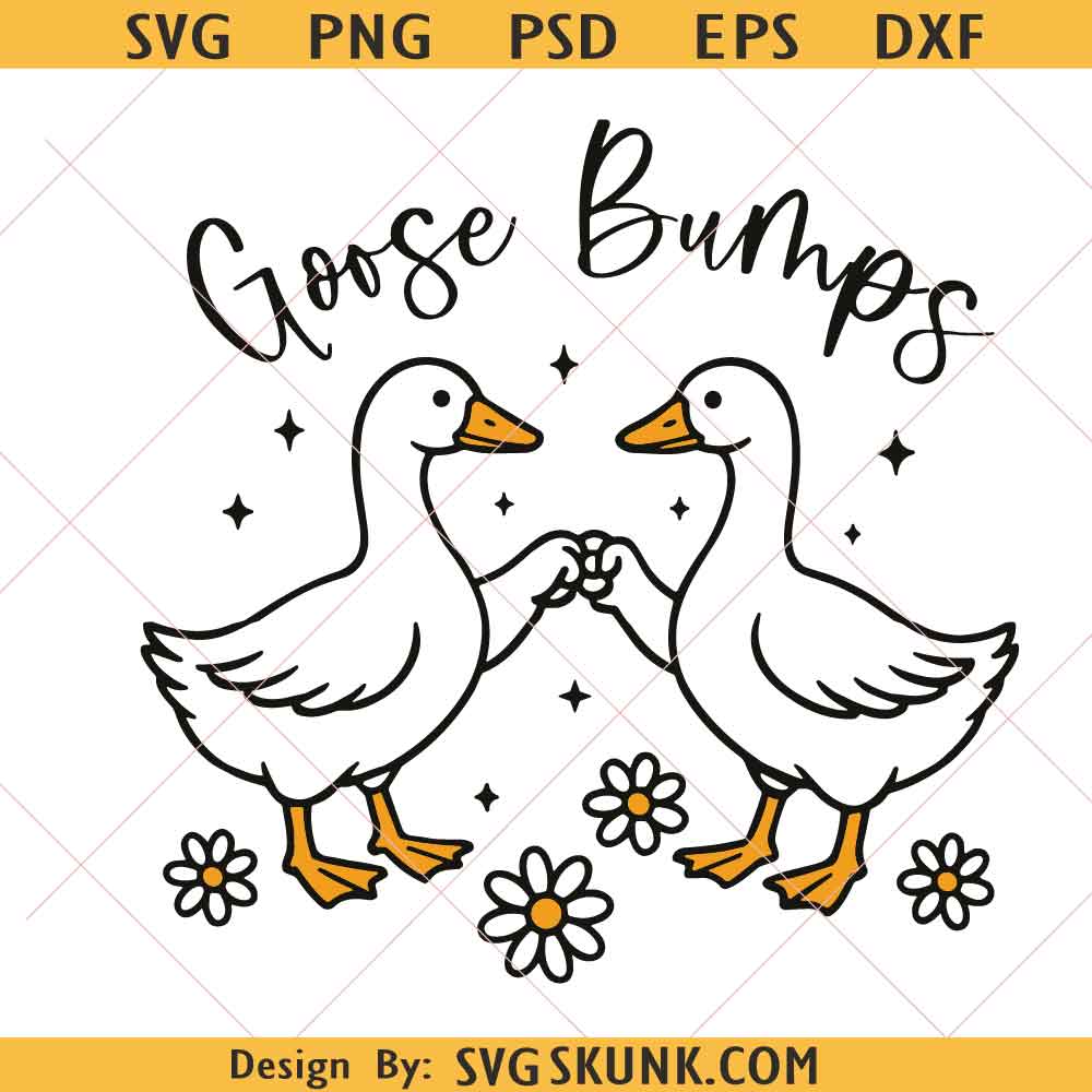 Goose Bumps Svg Goose Bumps svg, Funny Goose svg, Goose Pun SVG, Silly Goose SVG