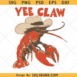 Lobster Cowboy Png, Yee Claw Png, Western Beach Top Amalfi Coast Png, Tomato Girl Summer Gifts Png
